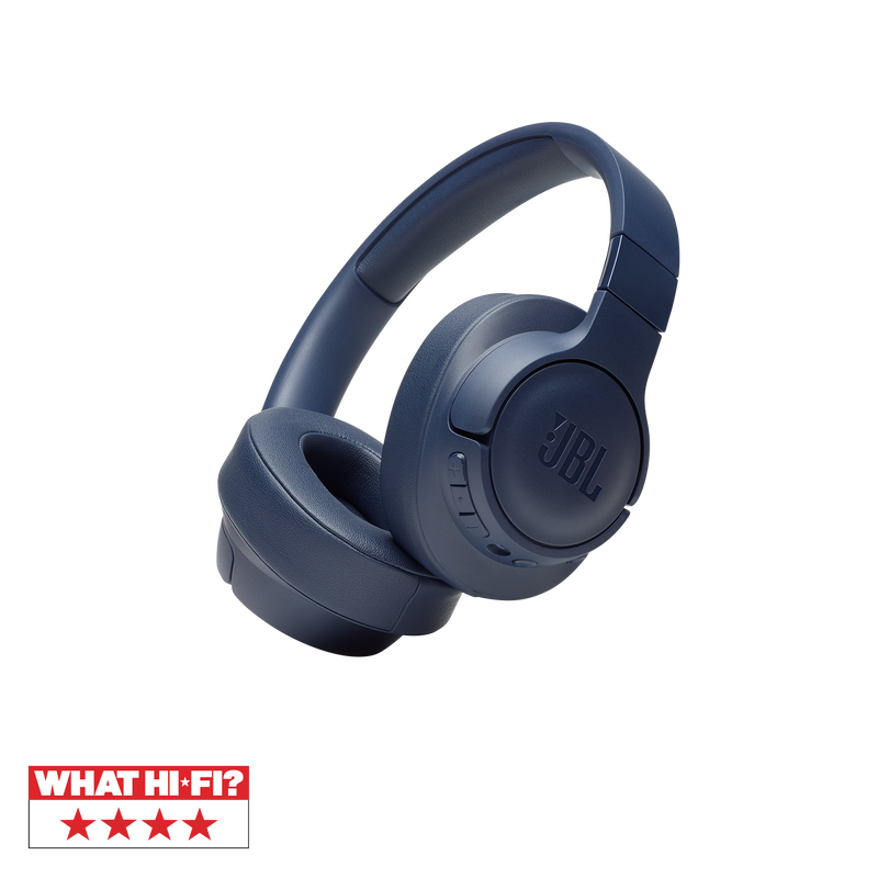 JBL Tune 750BTNC - Blue - Wireless Over-Ear ANC Headphones - Hero image number null